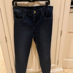 J Brand Women's Dark Blue Skinny Jeans